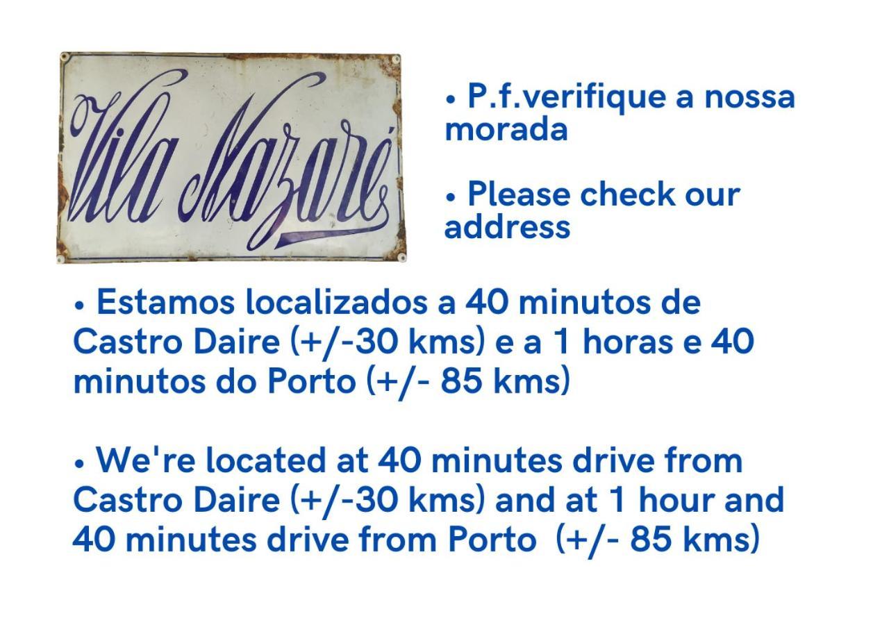 Vila Nazaré Bed and Breakfast Castro Daire Esterno foto